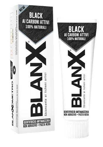 BLANX BLACK CARBONE 75 ML - Luckyfarma.it