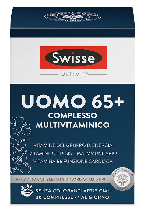 SWISSE UOMO 65+ COMPLESSO MULTIVITAMINICO 30 COMPRESSE - Luckyfarma.it