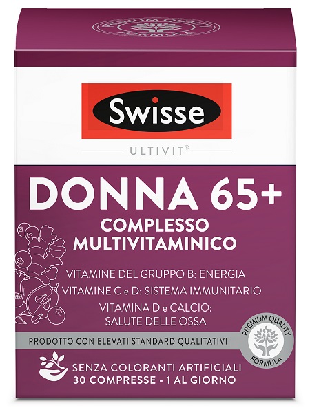SWISSE DONNA 65+ COMPLESSO MULTIVITAMINICO 30 COMPRESSE - Luckyfarma.it