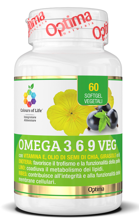 COLOURS OF LIFE OMEGA 3-6-9 VEG 60 SOFT GEL - Luckyfarma.it