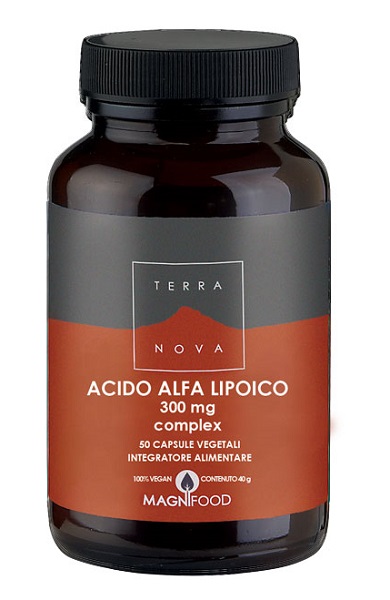 TERRANOVA ACIDO ALFA LIPOICO 300MG COMPLEX 50 CAPSULE - Luckyfarma.it