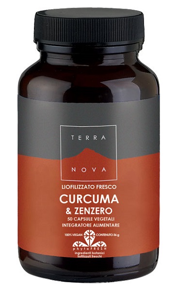 TERRANOVA CURCUMA 400MG/ZENZERO 200MG 50 CAPSULE - Luckyfarma.it