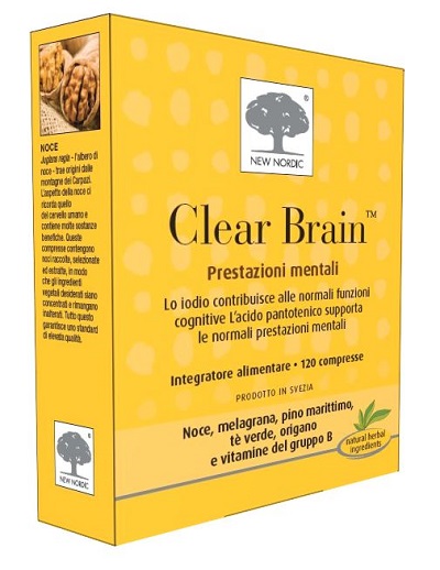 CLEAR BRAIN 120 COMPRESSE - Luckyfarma.it