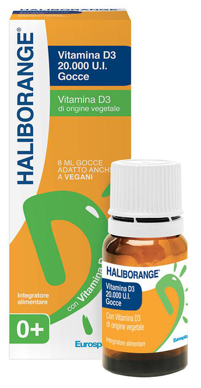 HALIBORANGE GOCCE 20000 UI COLECALCIFEROLO 8 ML - Luckyfarma.it