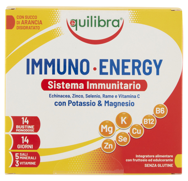IMMUNO ENERGY POTASSIO & MAGNESIO 14 BUSTINE - Luckyfarma.it