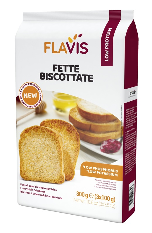 FLAVIS FETTE BISCOTTATE 300 G - Luckyfarma.it