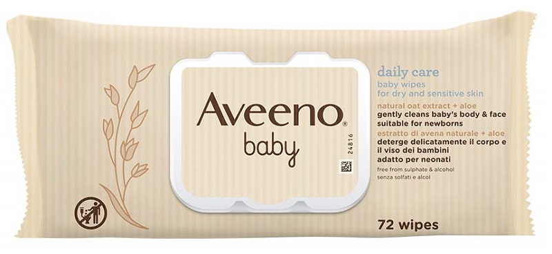 AVEENO BABY SALVIETTINE 72 PEZZI - Luckyfarma.it