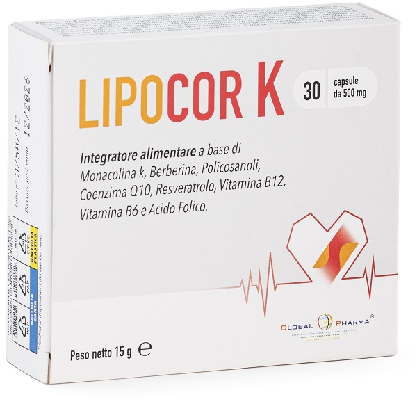 LIPOCOR K 30 CAPSULE - Luckyfarma.it