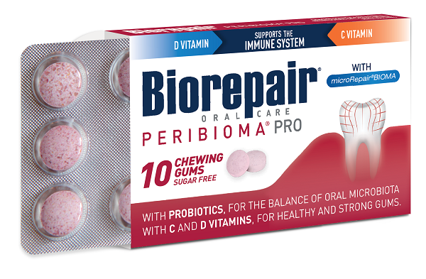 BIOREPAIR PERIBIOMA GOMME MASTICABILI 10 COMPRESSE DA 1,2 G - Luckyfarma.it