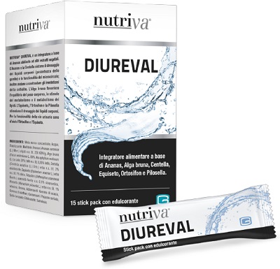 NUTRIVA DIUREVAL 15 STICK PACK DA 10 ML - Luckyfarma.it