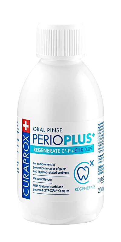 CURAPROX PERIOPLUS+ REGENERATE CHX 0,09% 200 ML - Luckyfarma.it