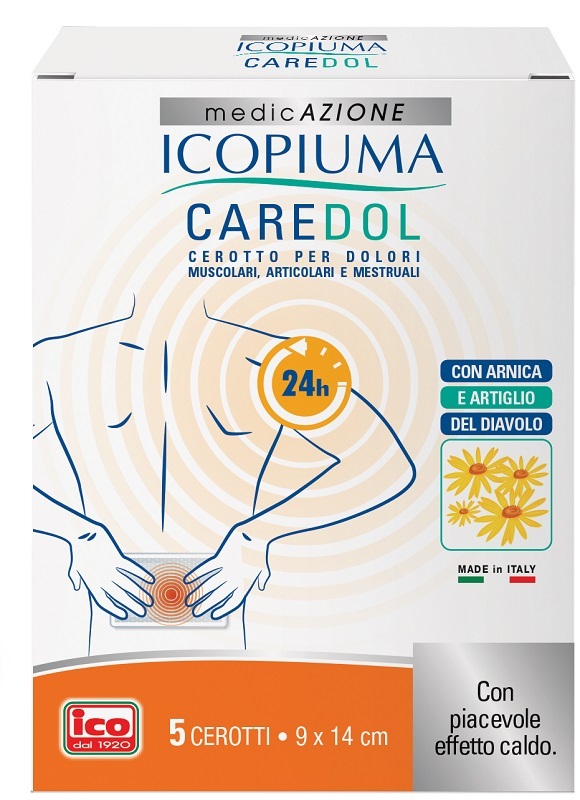 ICOPIUMA CAREDOL CEROTTO DOL RETTANGOLARE 5 PEZZI - Luckyfarma.it