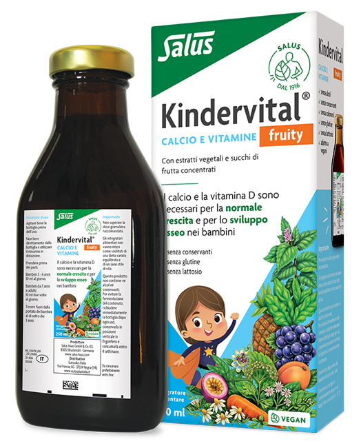 KINDERVITAL FRUITY FORMULA POTENZIATA PER RAGAZZI 250 ML - Luckyfarma.it
