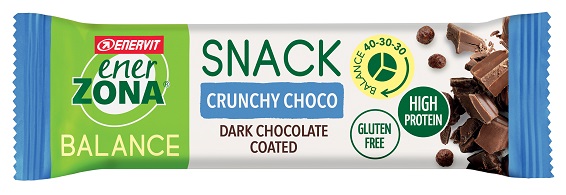 ENERZONA SNACK CRUNCHY CHOCO 33 G - Luckyfarma.it