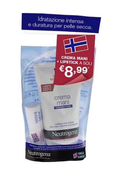 NEUTROGENA MANI PROFUMATO + LIPSTICK BUNDLE - Luckyfarma.it