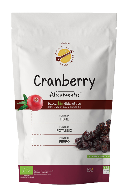 CRANBERRY BIO 220 G ALICAMENTIS - Luckyfarma.it
