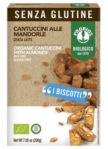 CANTUCCINI ALLE MANDORLE 200 G - Luckyfarma.it