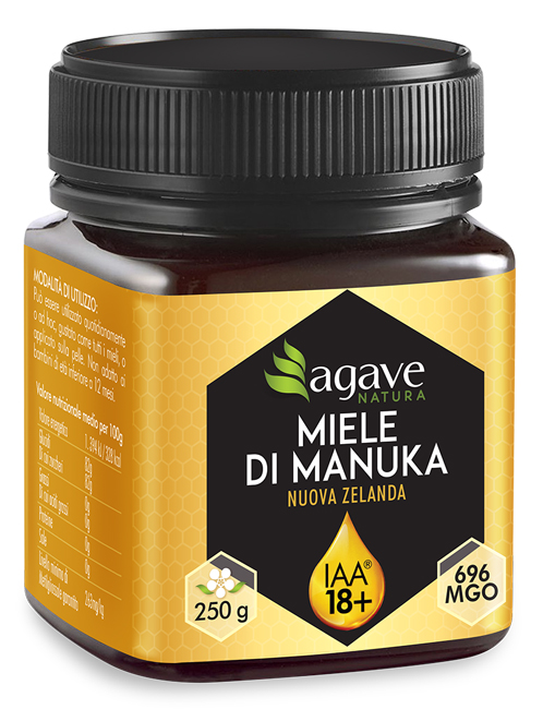 AGAVE NATURA MANUKA IAA 18+ 250 G - Luckyfarma.it