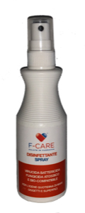 DISINFETTANTE SPRAY F-CARE PER MANI 100 ML - Luckyfarma.it