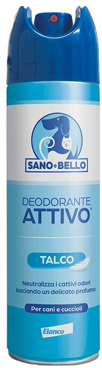 DEODORANTE ATTIVO TALCO 250 ML - Luckyfarma.it