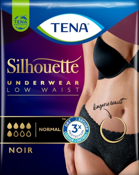 TENA SILHOUETTE NOIR L 9 PEZZI - Luckyfarma.it
