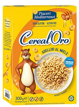 PIACERI MEDITERRANEI CEREALORO ANELLINI MIELE 300 G - Luckyfarma.it