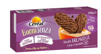 CEREAL BUONI SENZA BISCOTTI BREAKFAST CACAO E CIOCCOLATO 200 G - Luckyfarma.it