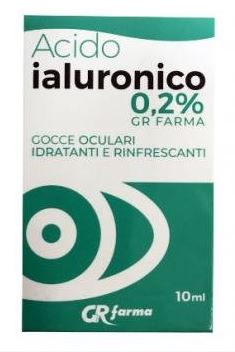 GR FARMA GOCCE OCULARI IDRATANTI E RINFRESCANTI ACIDO IALURONICO - Luckyfarma.it