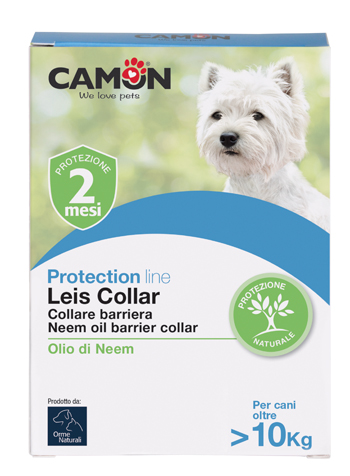 LEIS COLLARE BARRIERA CON OLIO DI NEEM CANE 60 CM L 12 PEZZI - Luckyfarma.it