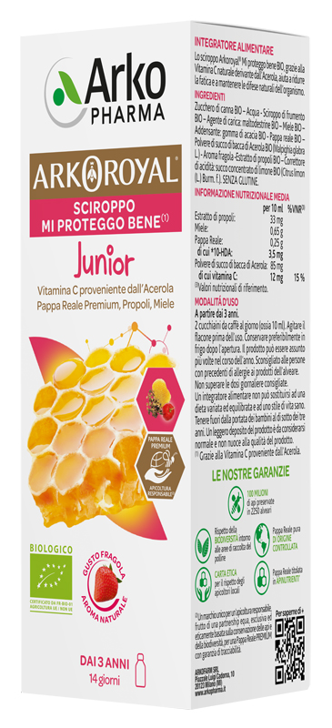 ARKOROYAL CONCENTRATO FLUIDO MI PROTEGGO BIO 150 ML - Luckyfarma.it