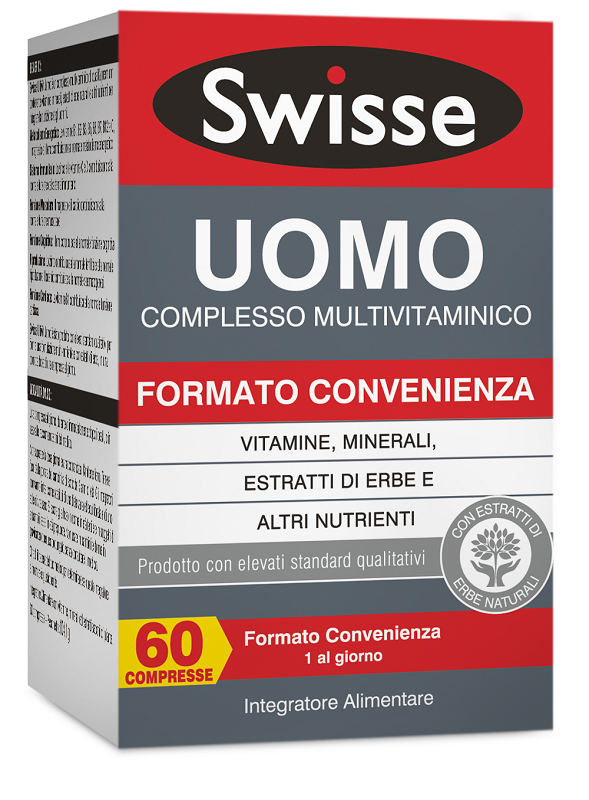 SWISSE UOMO MULTIVITAMINICO 60 COMPRESSE - Luckyfarma.it