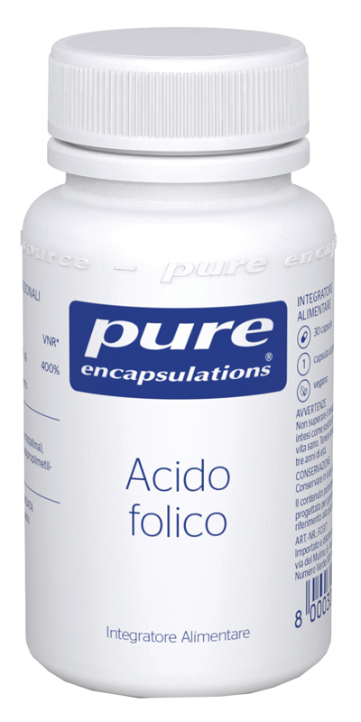 PURE ENCAPSULATIONS ACIDO FOLICO 30 CAPSULE - Luckyfarma.it