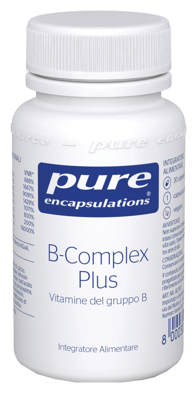 PURE ENCAPSULATIONS B-COMPLEX PLUS 30 CAPSULE - Luckyfarma.it