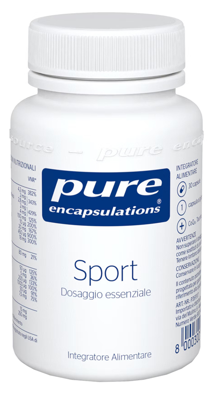 PURE ENCAPSULATIONS SPORT 30 CAPSULE - Luckyfarma.it