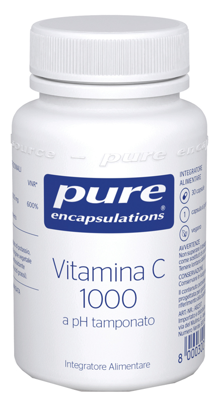 PURE ENCAPSULATIONS VITAMINA C1000 30 CAPSULE - Luckyfarma.it
