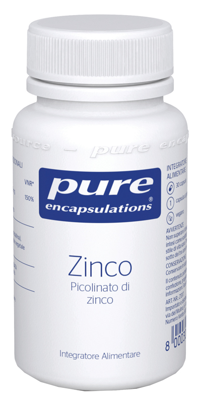 PURE ENCAPSULATIONS ZINCO 30 CAPSULE - Luckyfarma.it