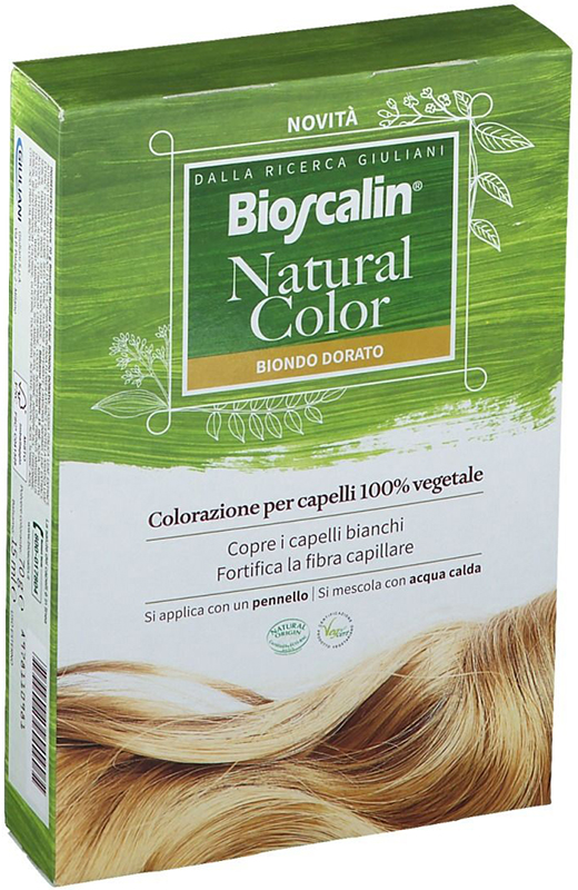 BIOSCALIN NATURAL COLOR BIONDO DORATO 70 G - Luckyfarma.it