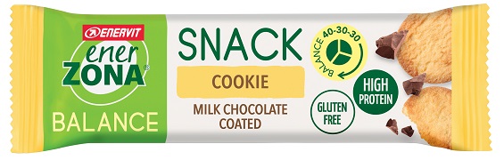 ENERZONA SNACK COOKIE MILK CIOCHOLATE 33 G - Luckyfarma.it