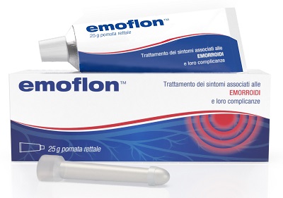 EMOFLON POMATA RETTALE TUBETTO 25 G CON APPLICATORE - Luckyfarma.it