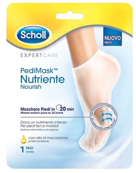 SCHOLL EXPERTCARE PEDIMASK NUTRIENTE OLIO DI MACADAMIA - Luckyfarma.it
