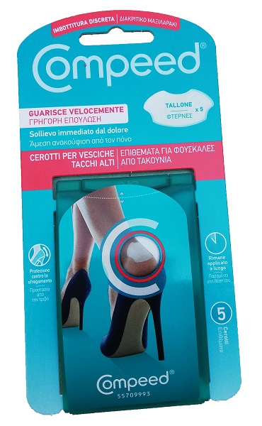 CEROTTO COMPEED VESCICHE TACCHI ALTI 5 PEZZI - Luckyfarma.it