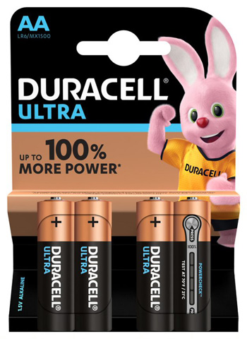 DURACELL ULTRA AA B4 MN1500 RFT 20 PEZZI - Luckyfarma.it