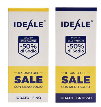 IDEALE CONDIMENTO A BASE DI SALE ALIMENTARE GROSSO 300 G - Luckyfarma.it