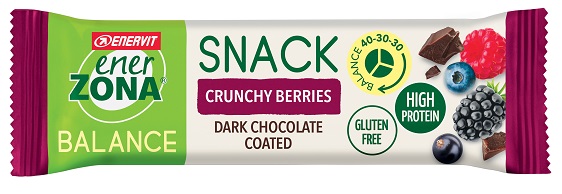 ENERZONA SNACK CRUNCHY BERRIES 33 G - Luckyfarma.it