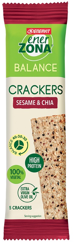 ENERZONA CRACKERS SESAME & CHIA 25 G - Luckyfarma.it
