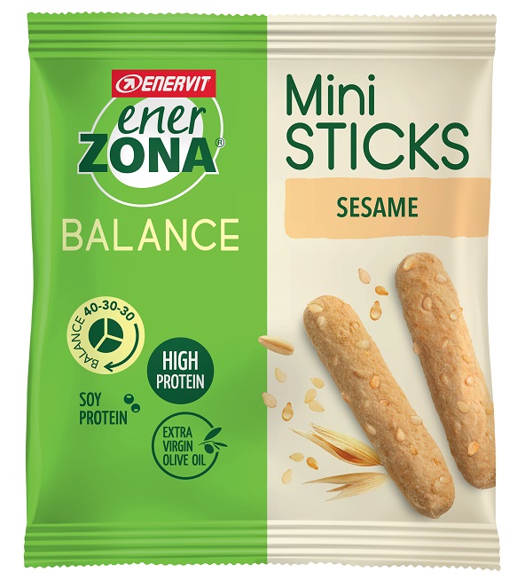 ENERZONA MINI BREAD STICKS SESAME 22 G - Luckyfarma.it