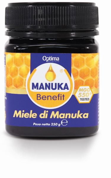 MANUKA BENEFIT MIELE DI MANUKA 550+ MGO 250 G - Luckyfarma.it