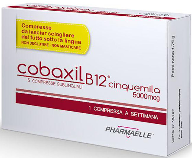 COBAXIL B12 5000MCG 5 COMPRESSE SUBLINGUALI - Luckyfarma.it