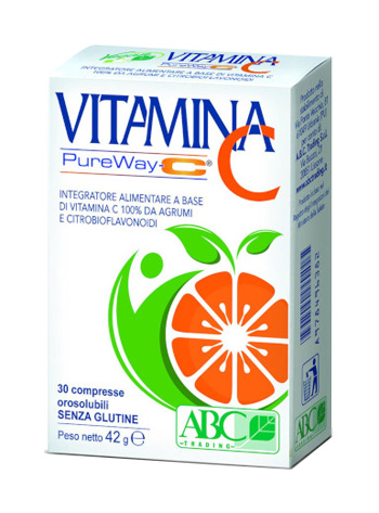 VITAMINA C PUREWAY-C 30 COMPRESSE OROSOLUBILI - Luckyfarma.it