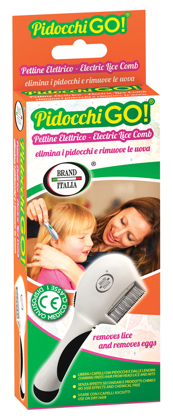 PETTINE ELETTRICO PIDOCCHI GO - Luckyfarma.it